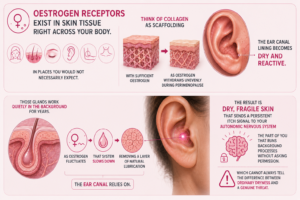 Itchy Ears Perimenopause: The Oestrogen