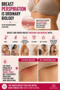 Breast Perspiration 1 Best Bra- Breast Perspiration